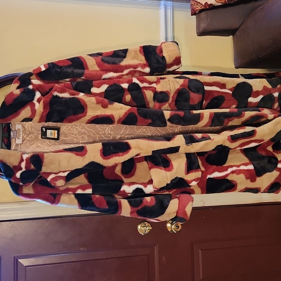 Puma Jackets & Blazers - Puma Multicolor Faux Fur Coat